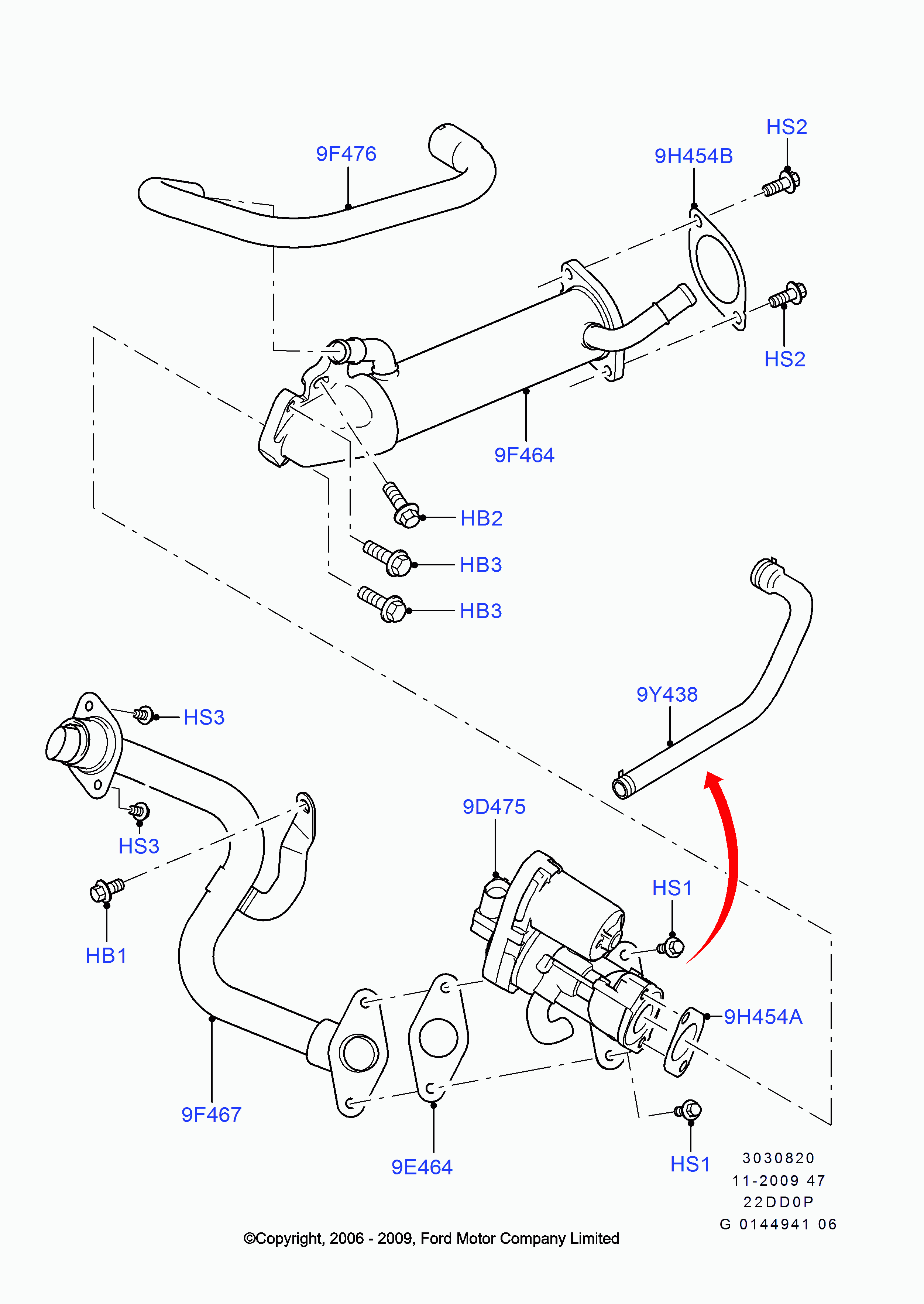 NRF 48322 - Valvola ricircolo gas scarico-EGR www.autoricambi360.it