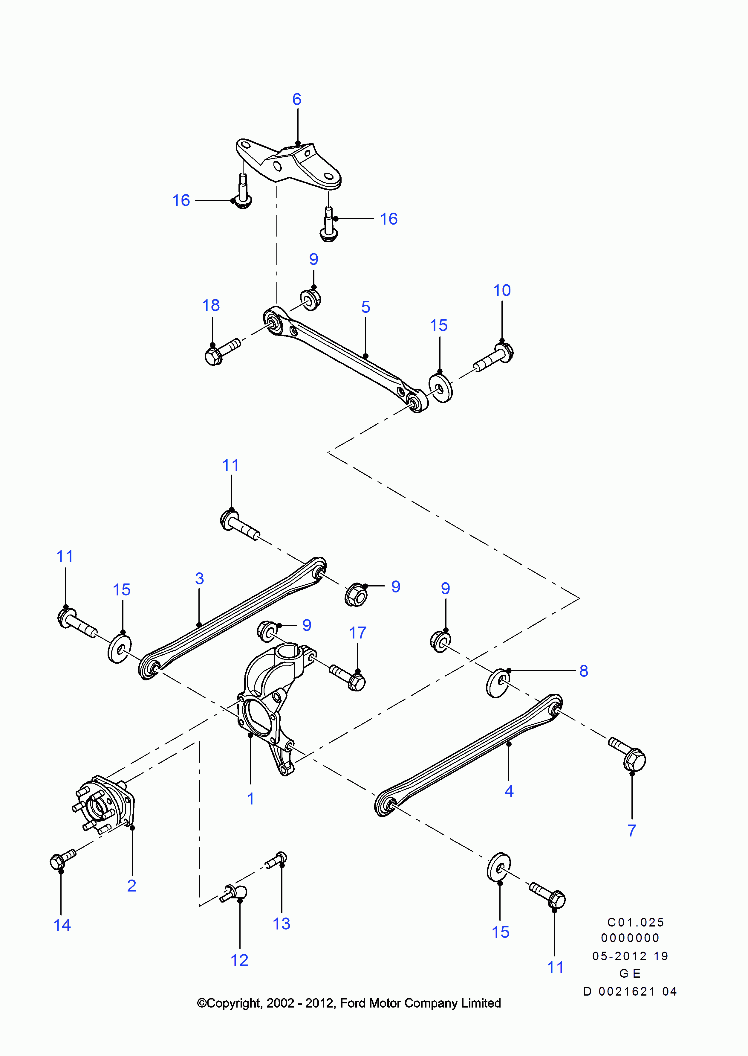 FORD 4858822 - Kit cuscinetto ruota www.autoricambi360.it