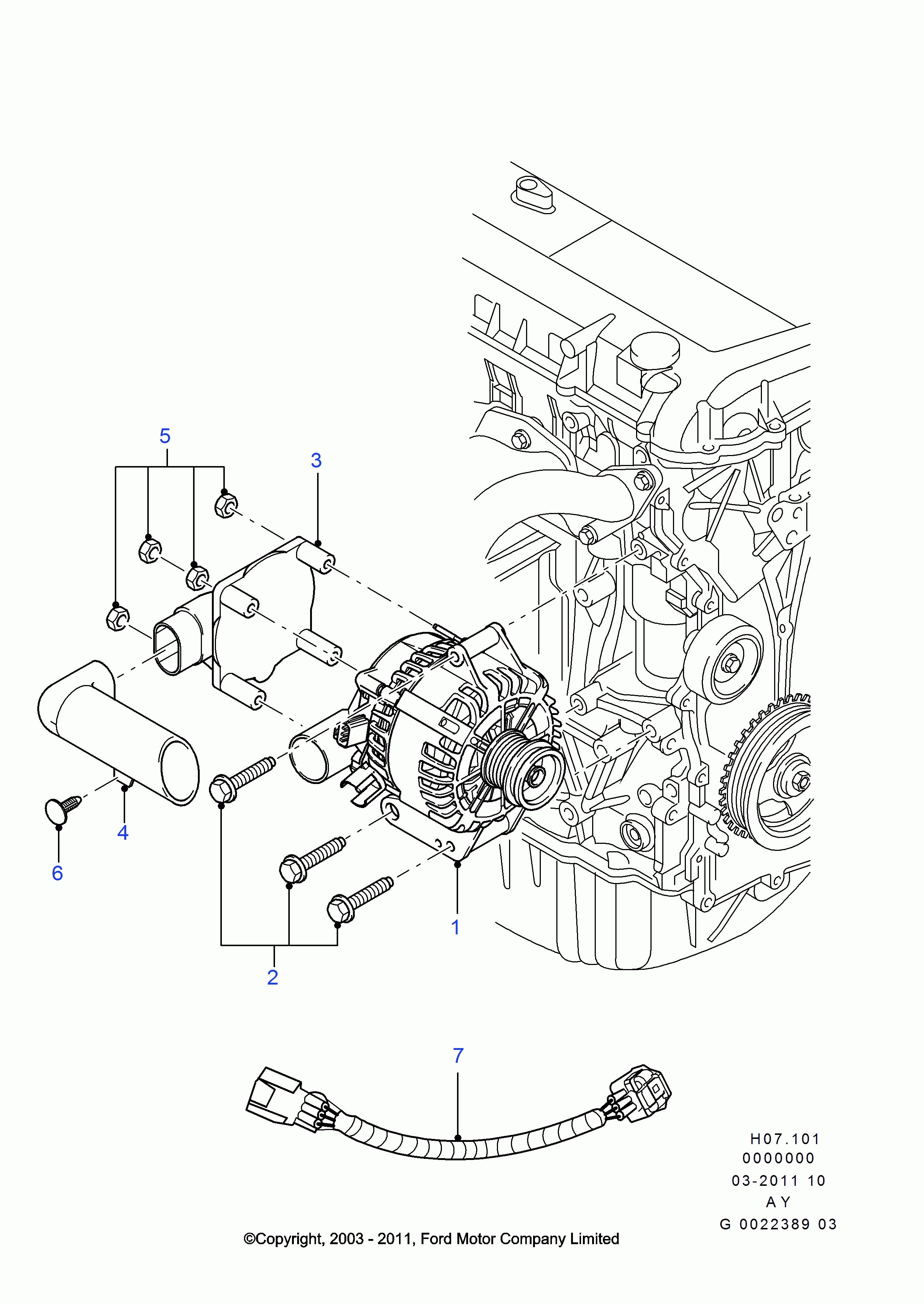 MOVIS AST2926 - Puleggia cinghia, Alternatore www.autoricambi360.it