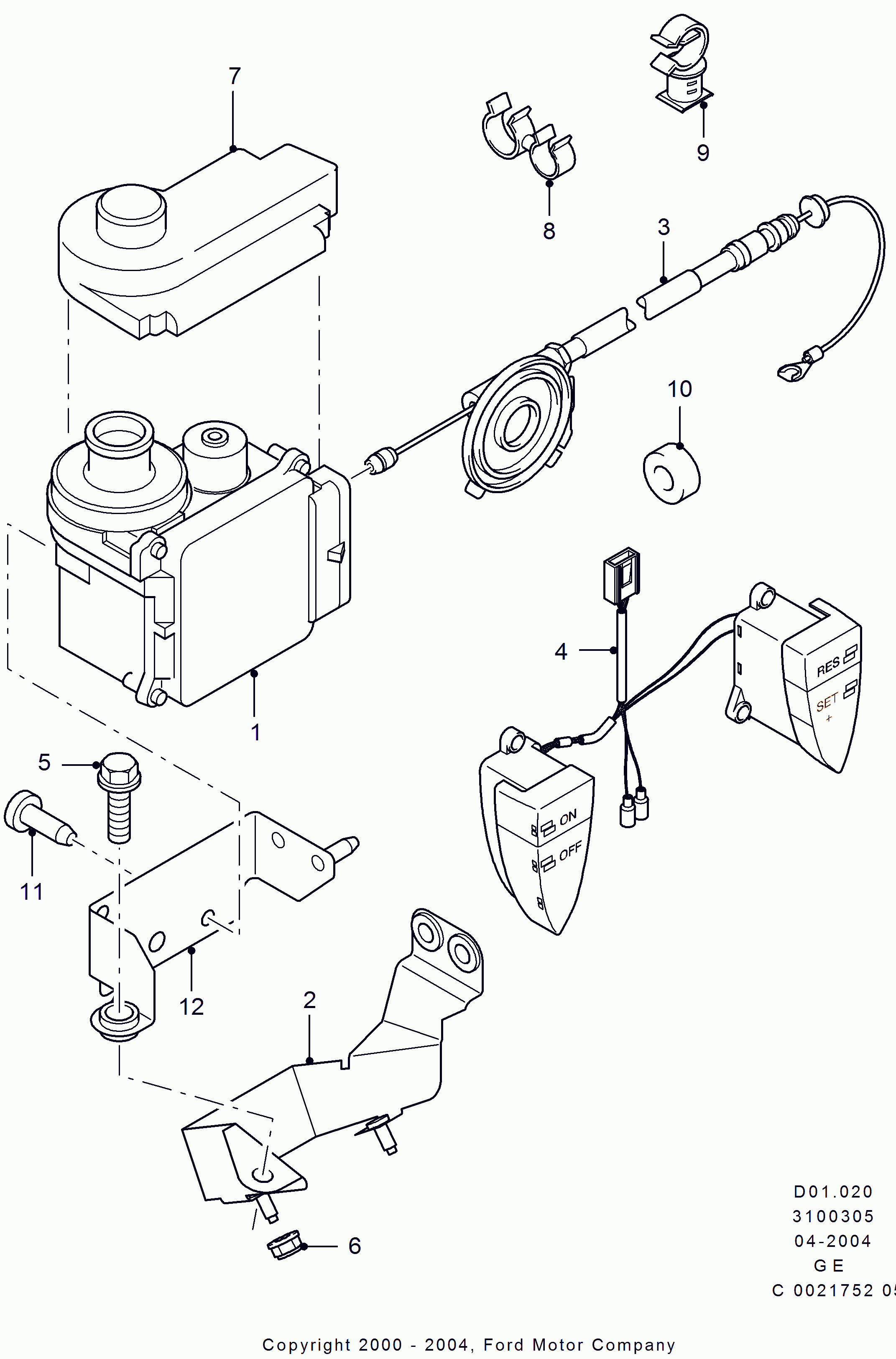 FORD 4380670 - Pompa acqua + Kit cinghie dentate www.autoricambi360.it