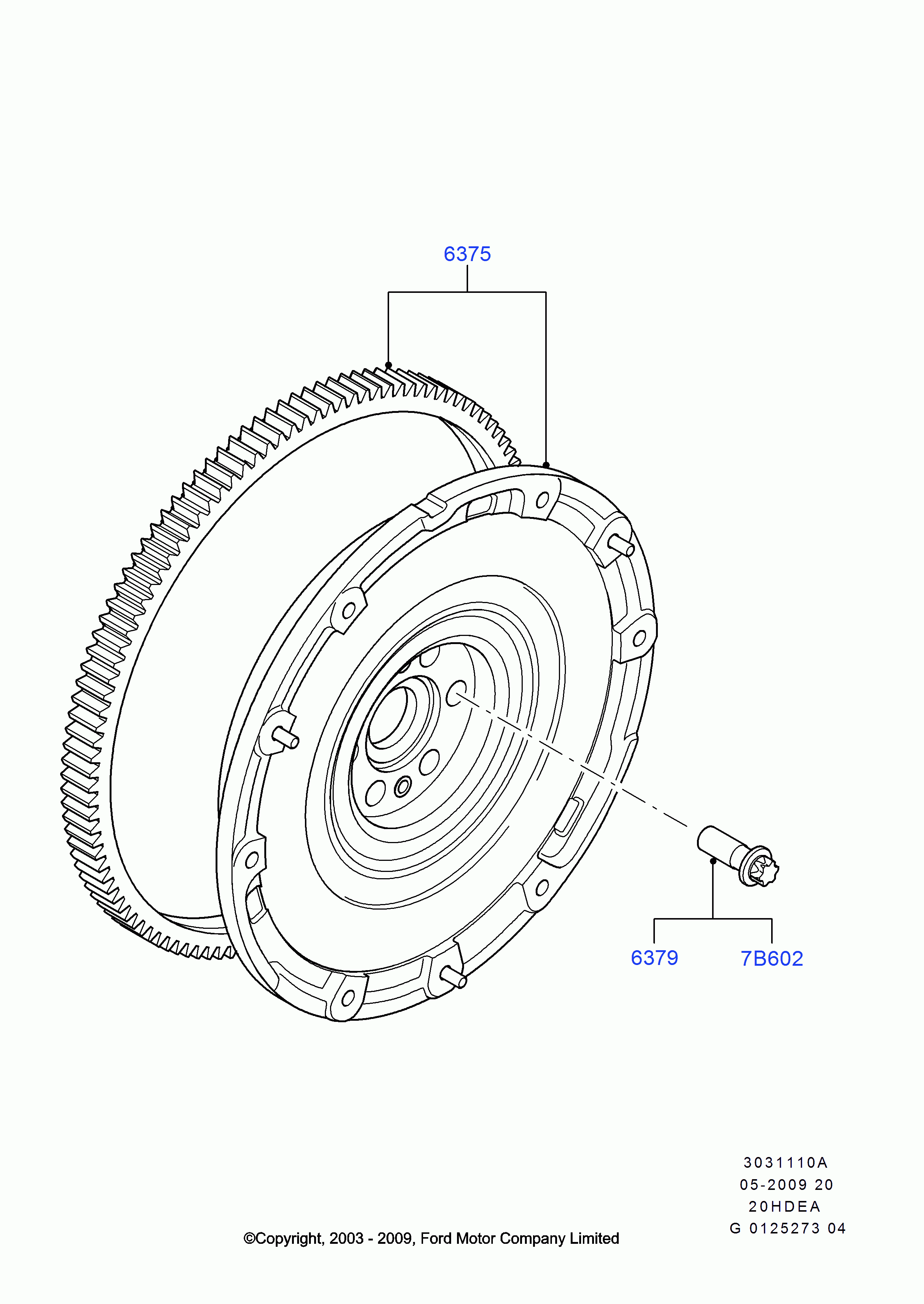 SACHS 6366 000 057 - Volano www.autoricambi360.it