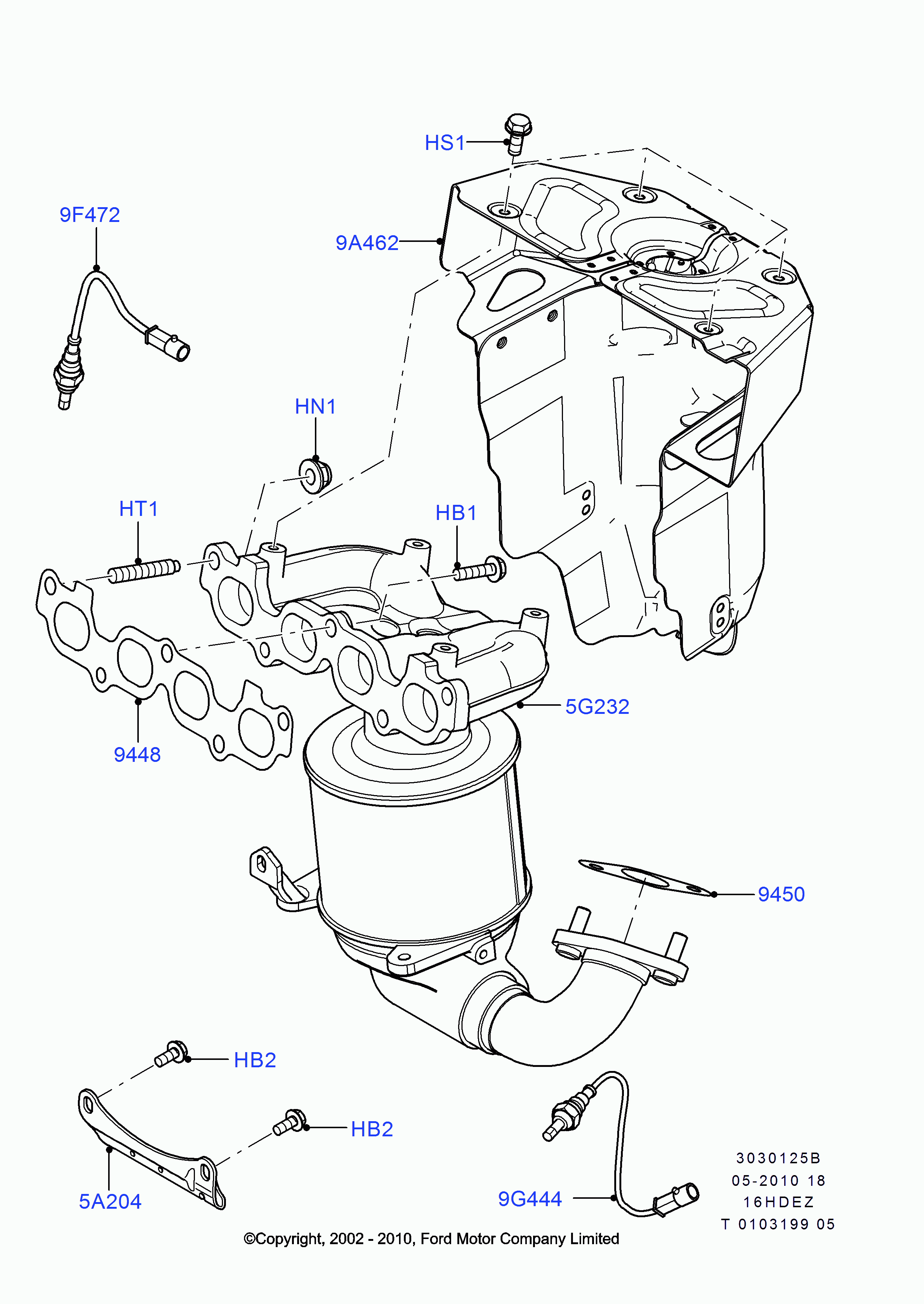 FORD 1 143 514 - Sonda lambda www.autoricambi360.it