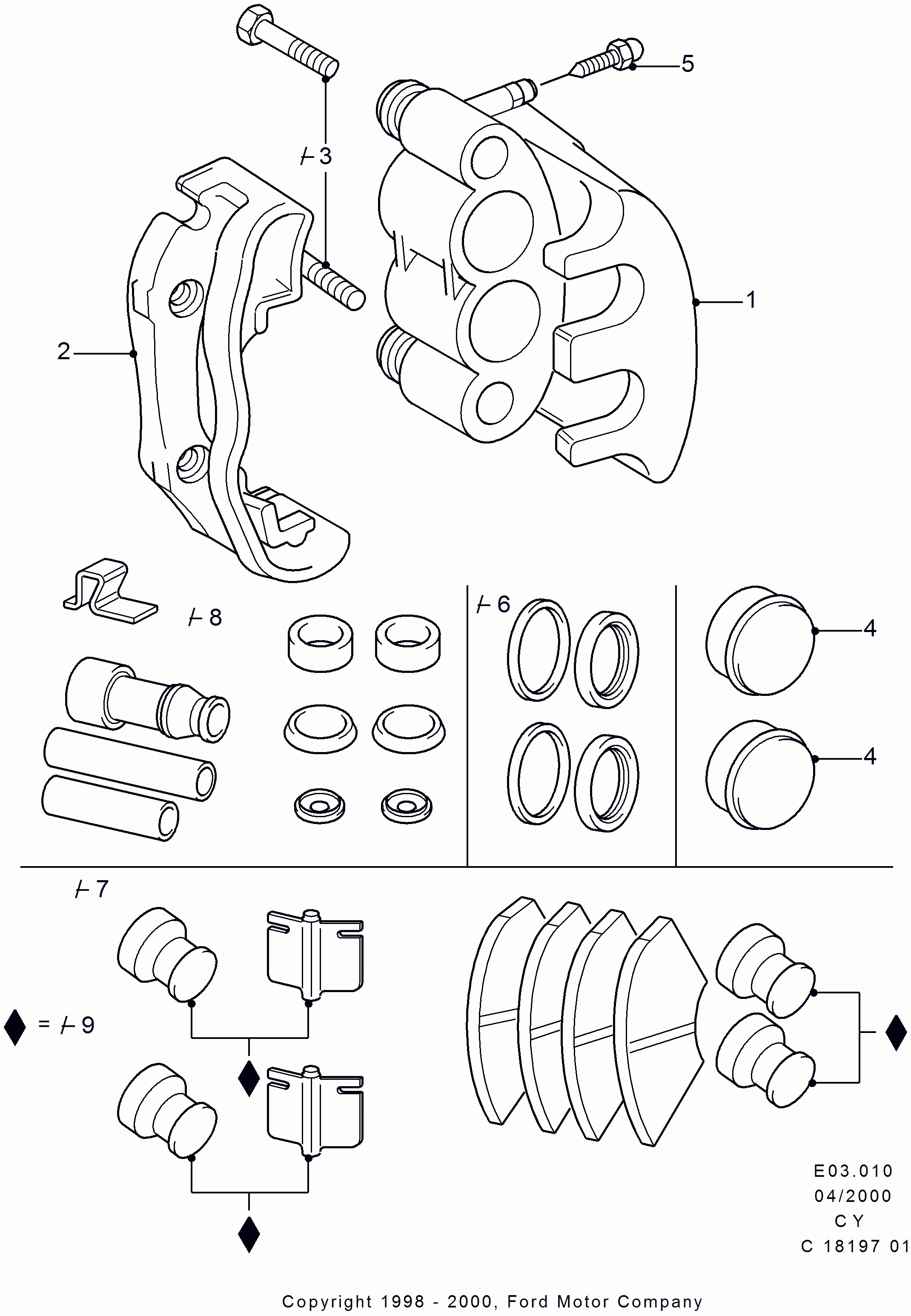 Samko 5SP277 - Kit pastiglie freno, Freno a disco www.autoricambi360.it