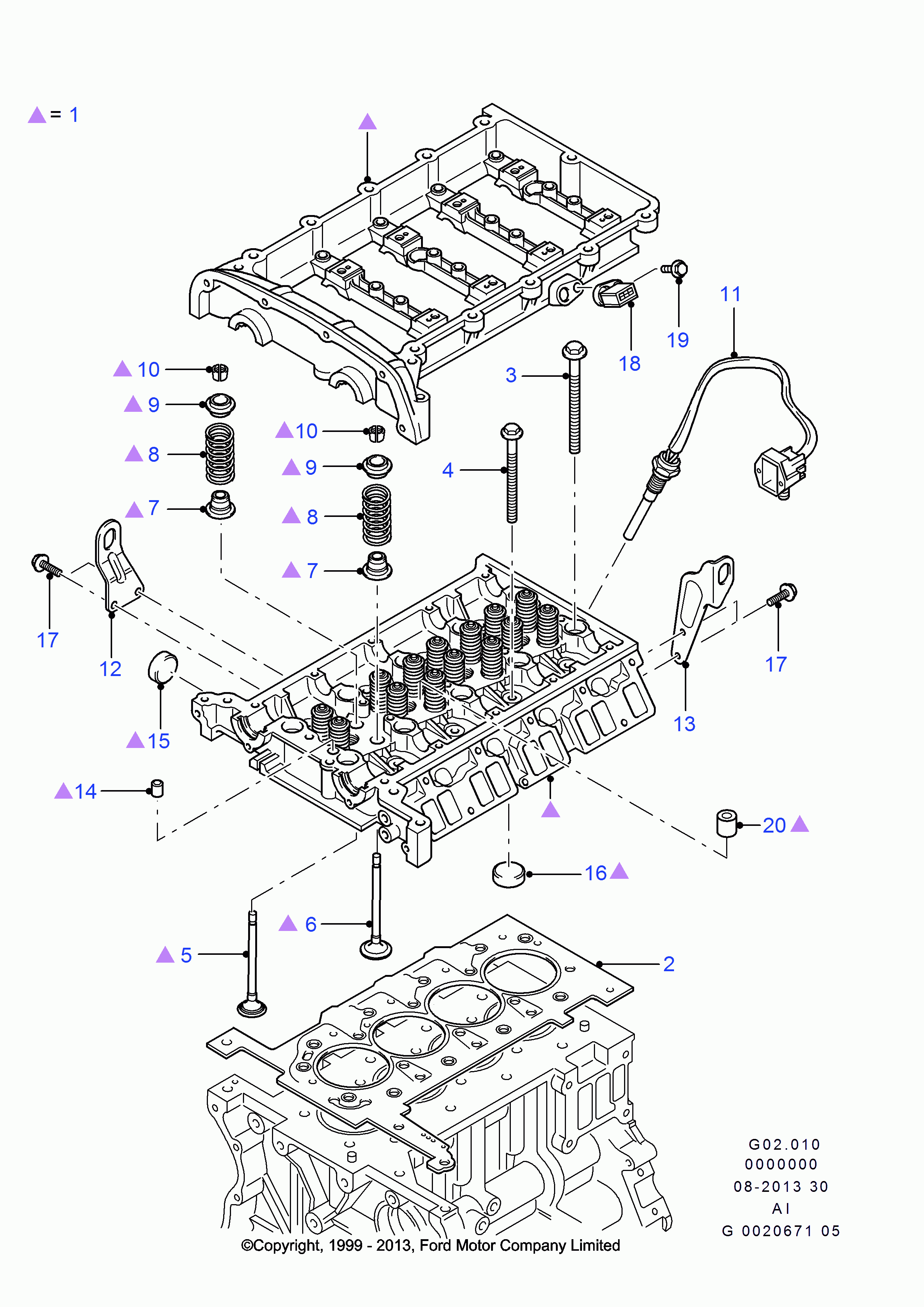 FORD 1770525 - Sensore, Temperatura refrigerante www.autoricambi360.it