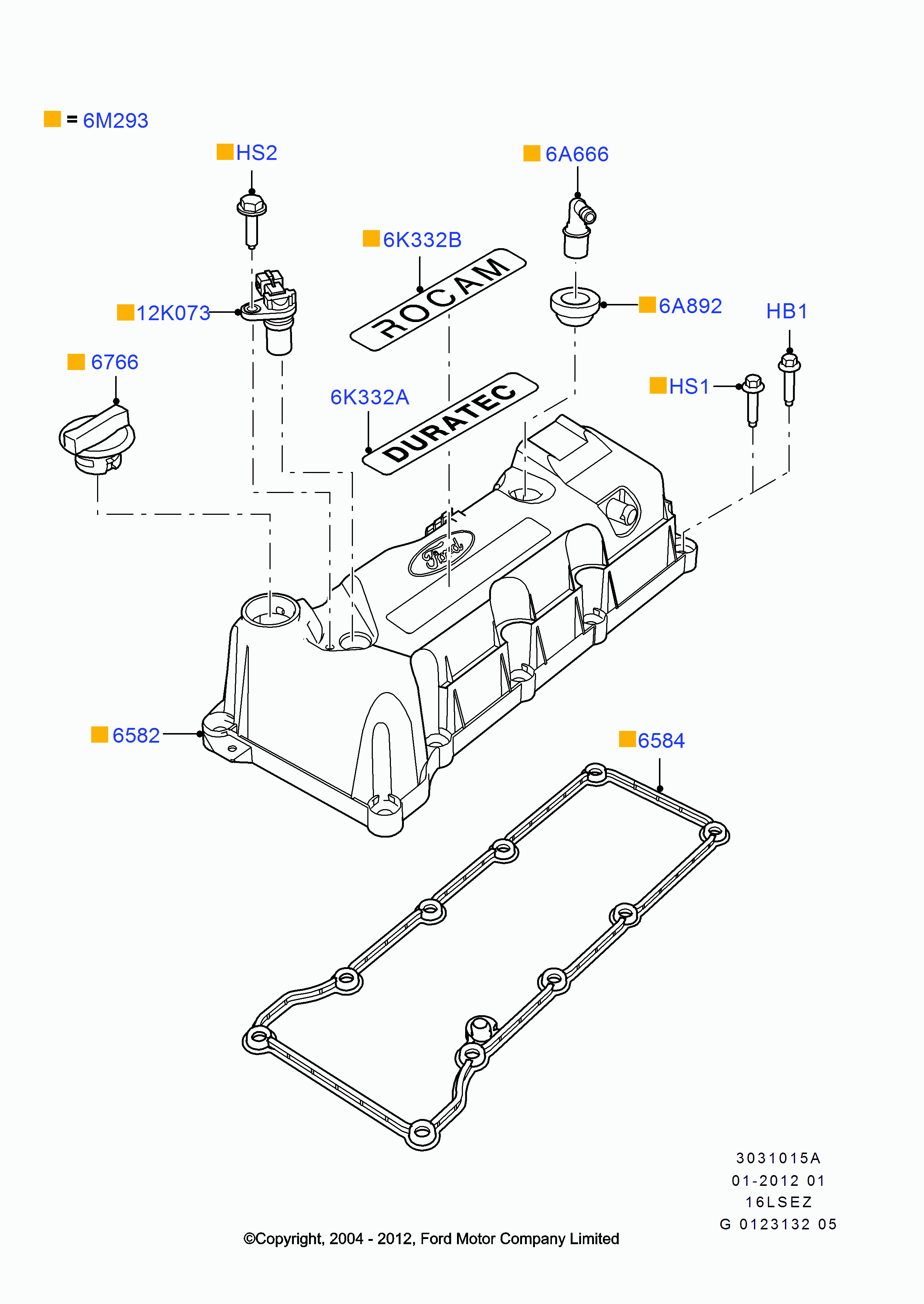 FORD 1 037 465 - Generatore di impulsi, Albero a gomiti www.autoricambi360.it