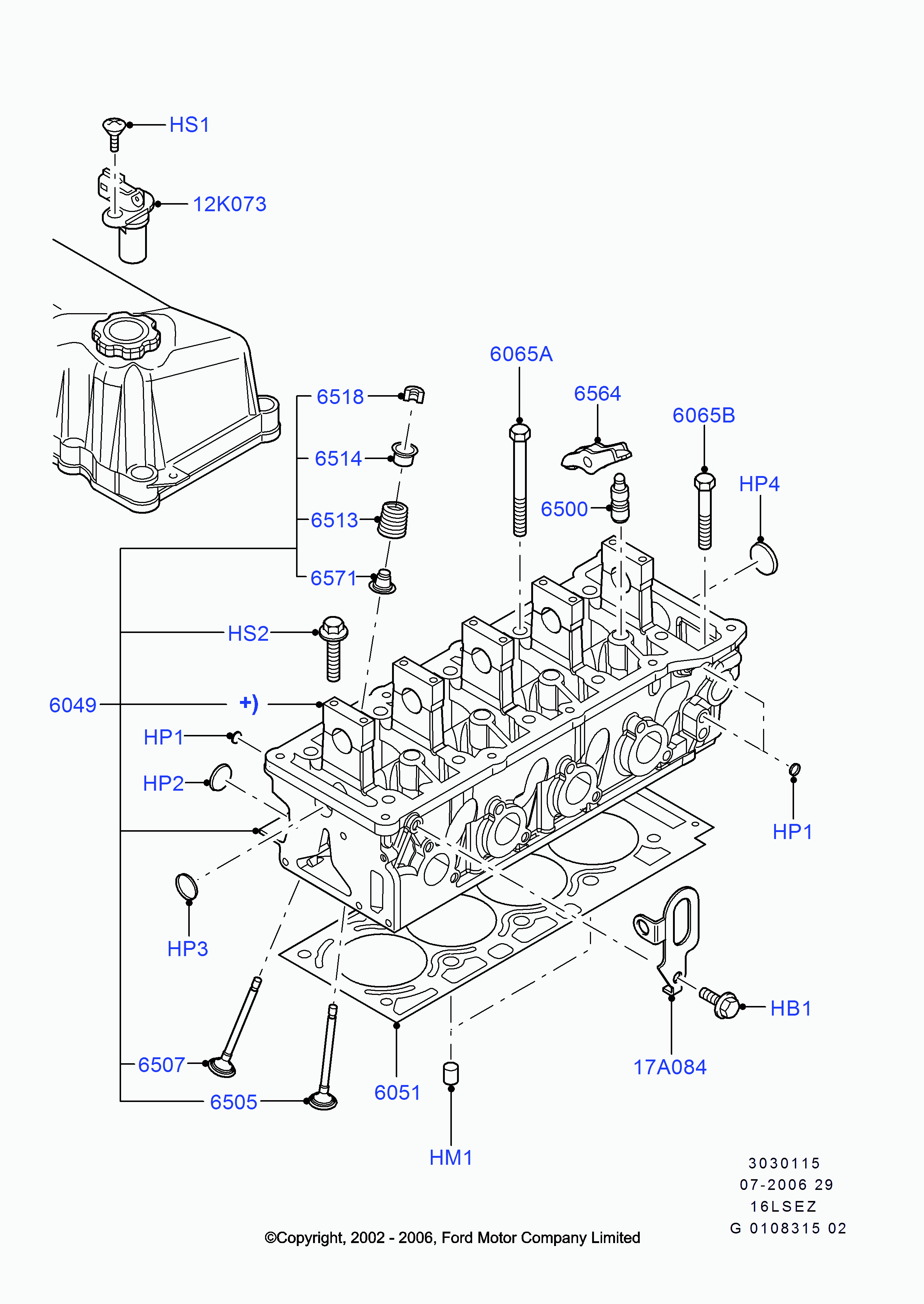 FORD 1 037 465 - Generatore di impulsi, Albero a gomiti www.autoricambi360.it