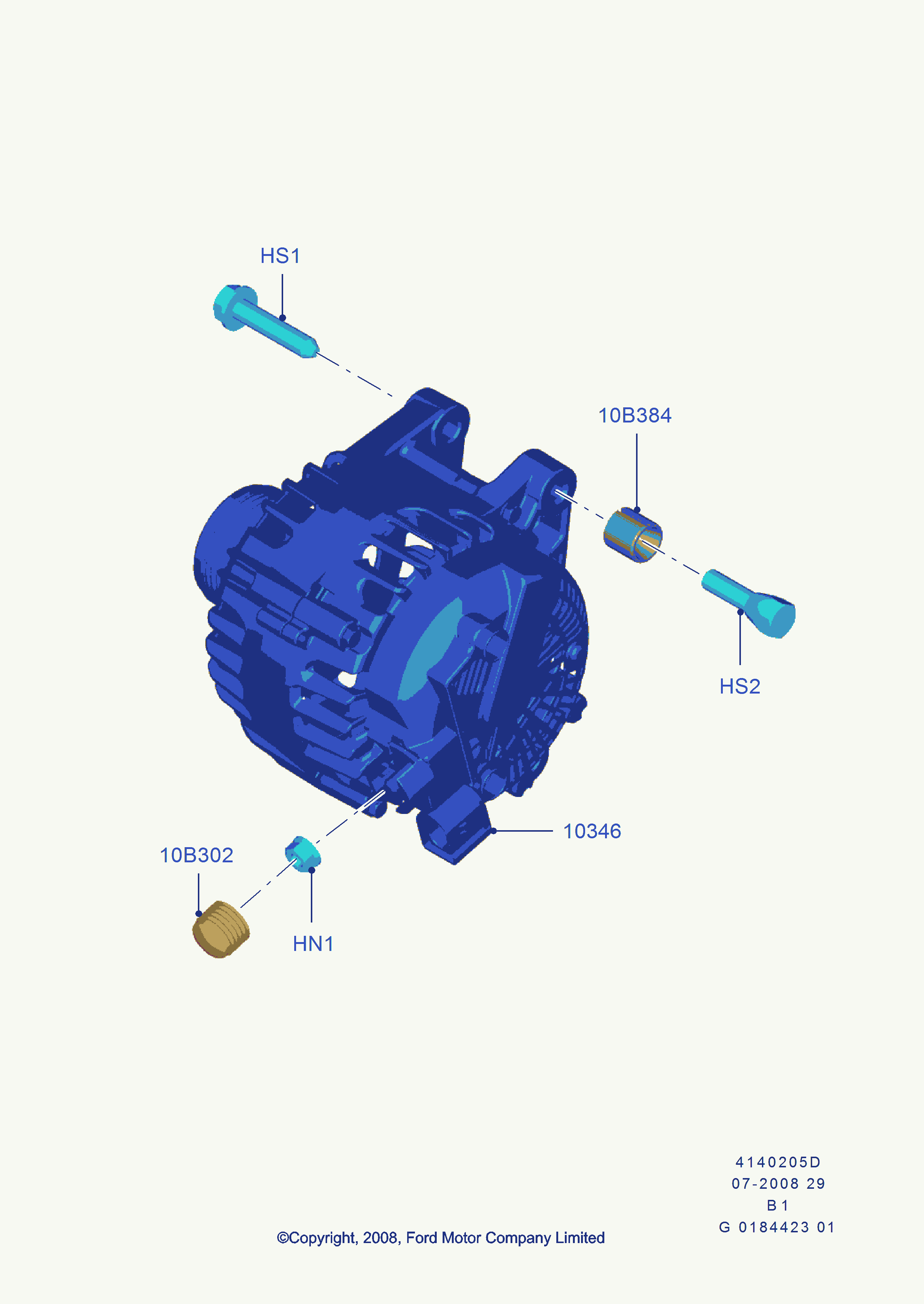 MOVIS AST3481 - Puleggia cinghia, Alternatore www.autoricambi360.it