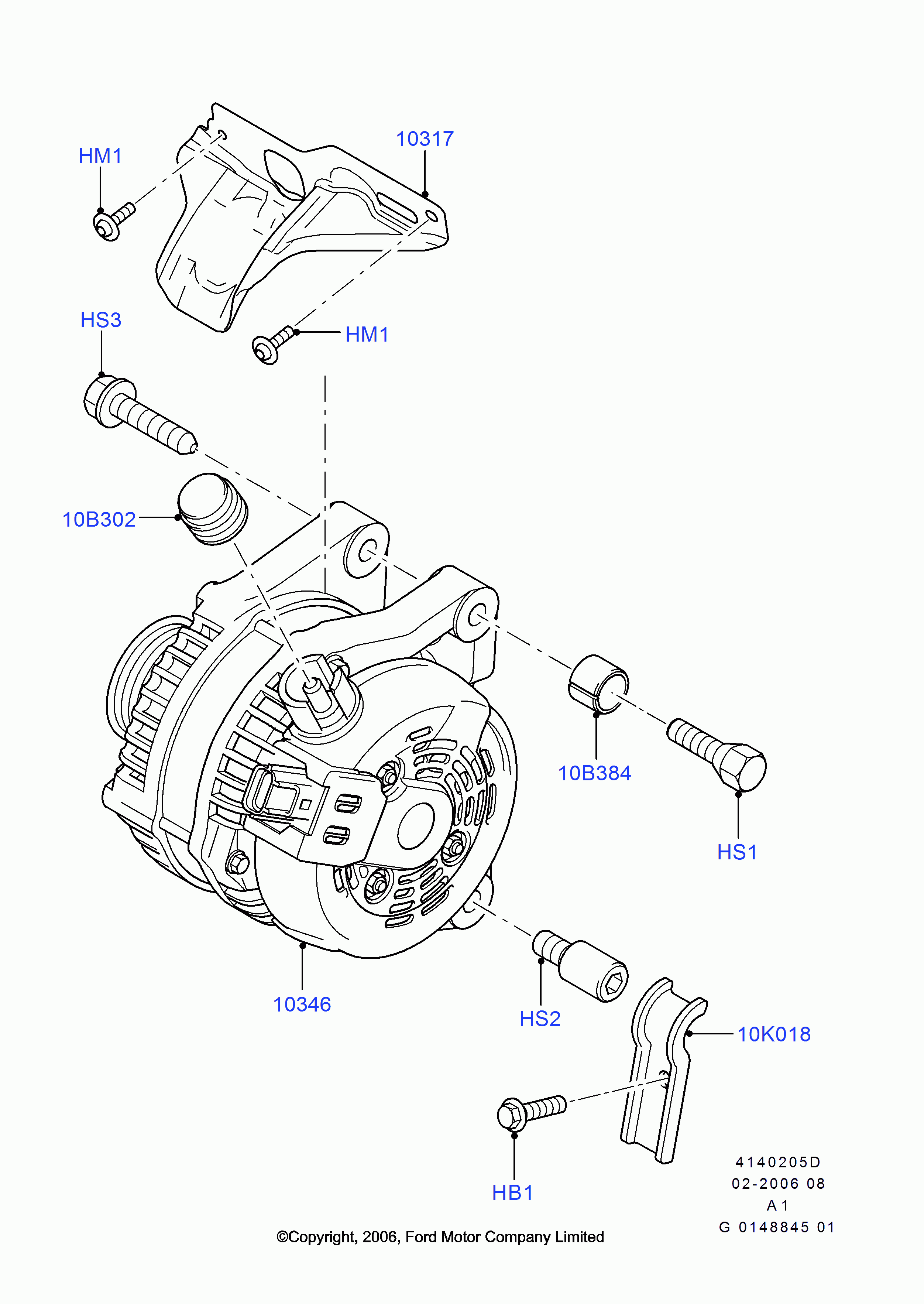 Autokit 03.80849 - Puleggia cinghia, Alternatore www.autoricambi360.it