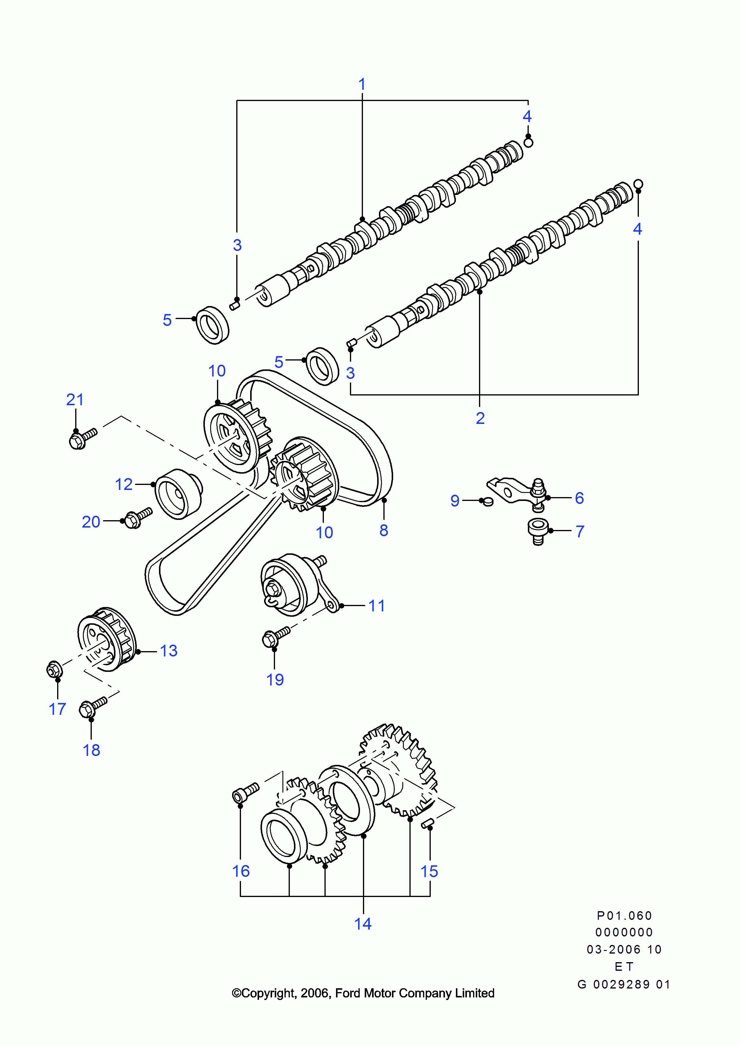 Red Line 30MZ013 - Kit cinghie dentate www.autoricambi360.it