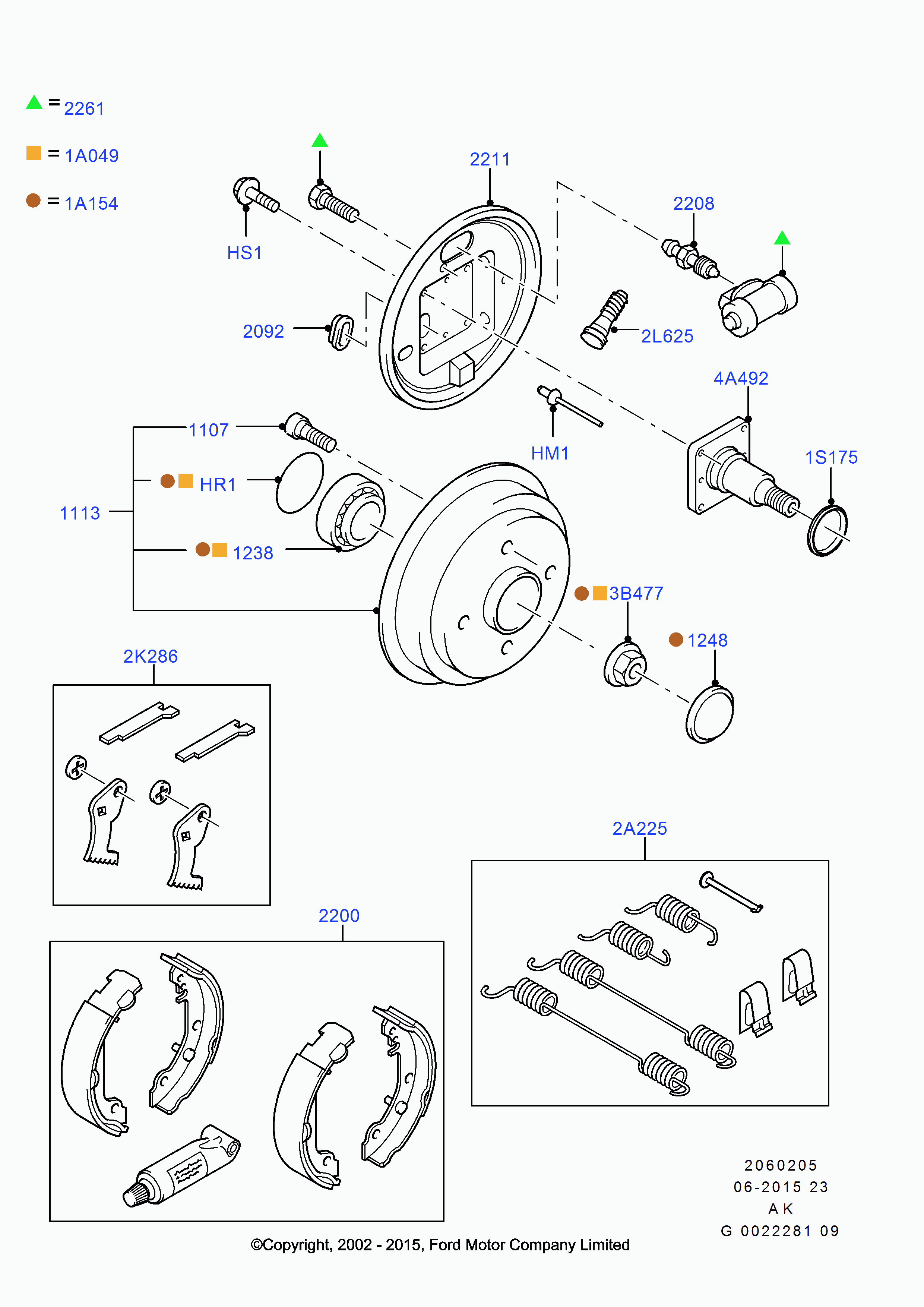 FORD 1201568 - Kit cuscinetto ruota www.autoricambi360.it