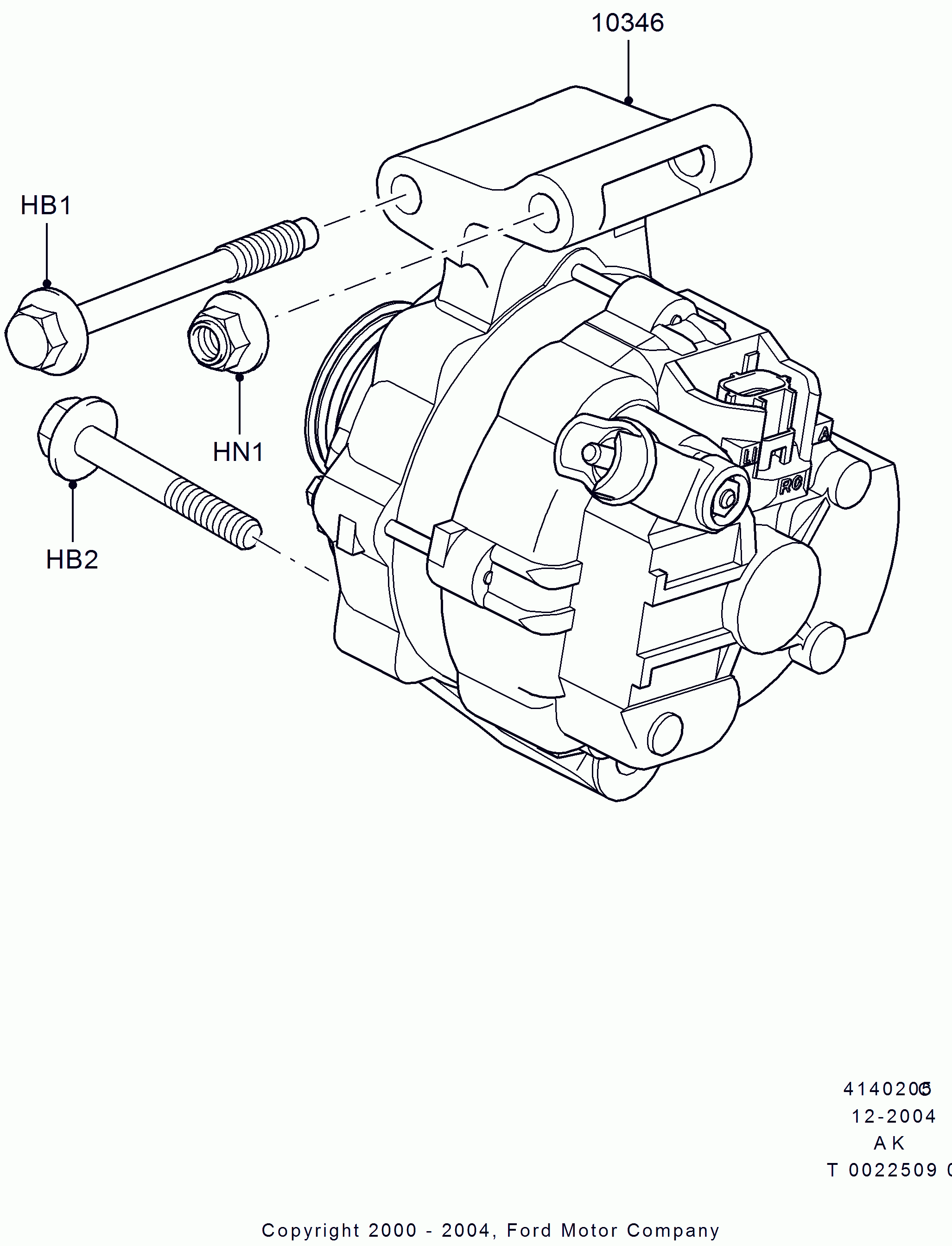 Denso DAN1016 - Alternatore www.autoricambi360.it