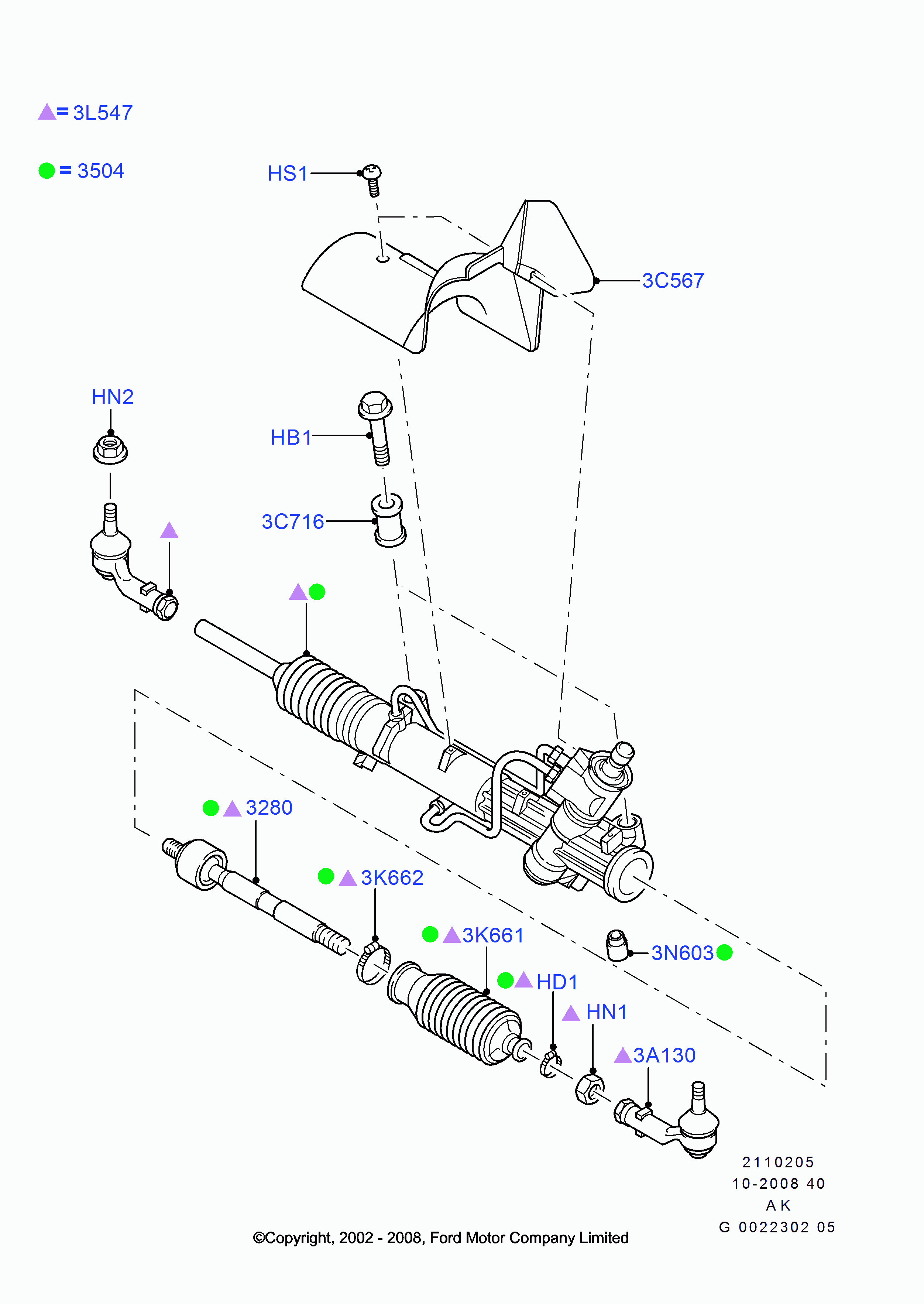 Ruville 945213 - Kit soffietto, Sterzo www.autoricambi360.it