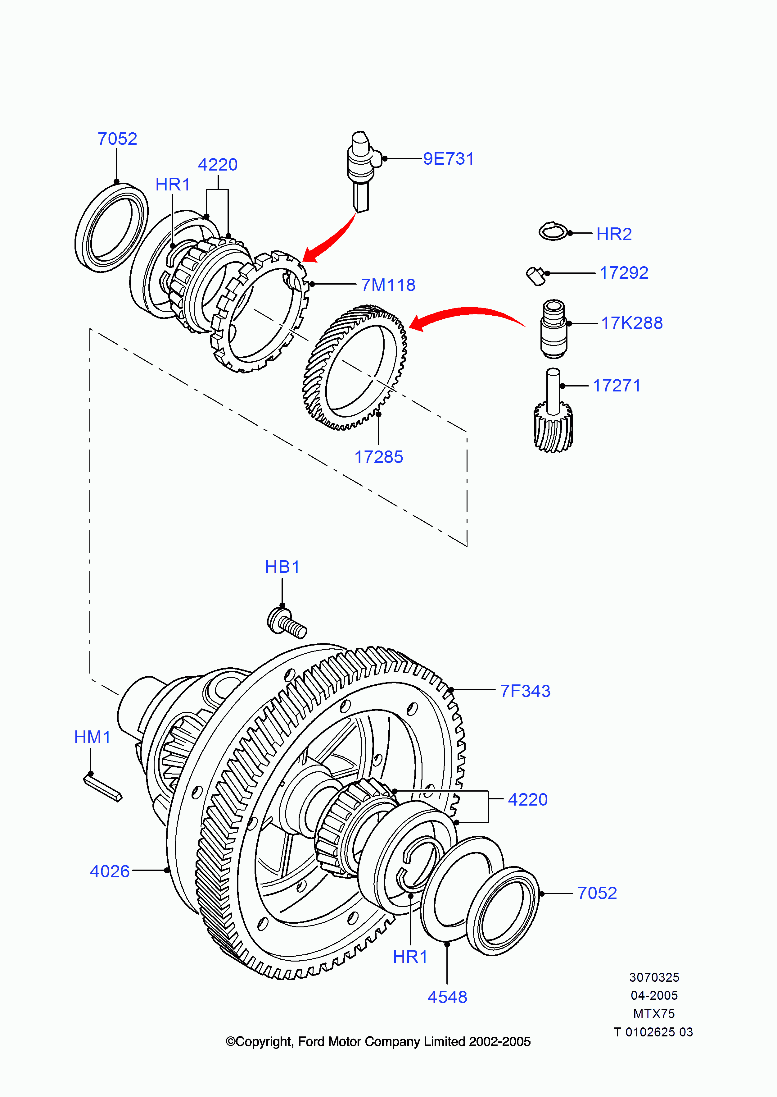 FORD 1543933 - Anello tenuta, Differenziale www.autoricambi360.it
