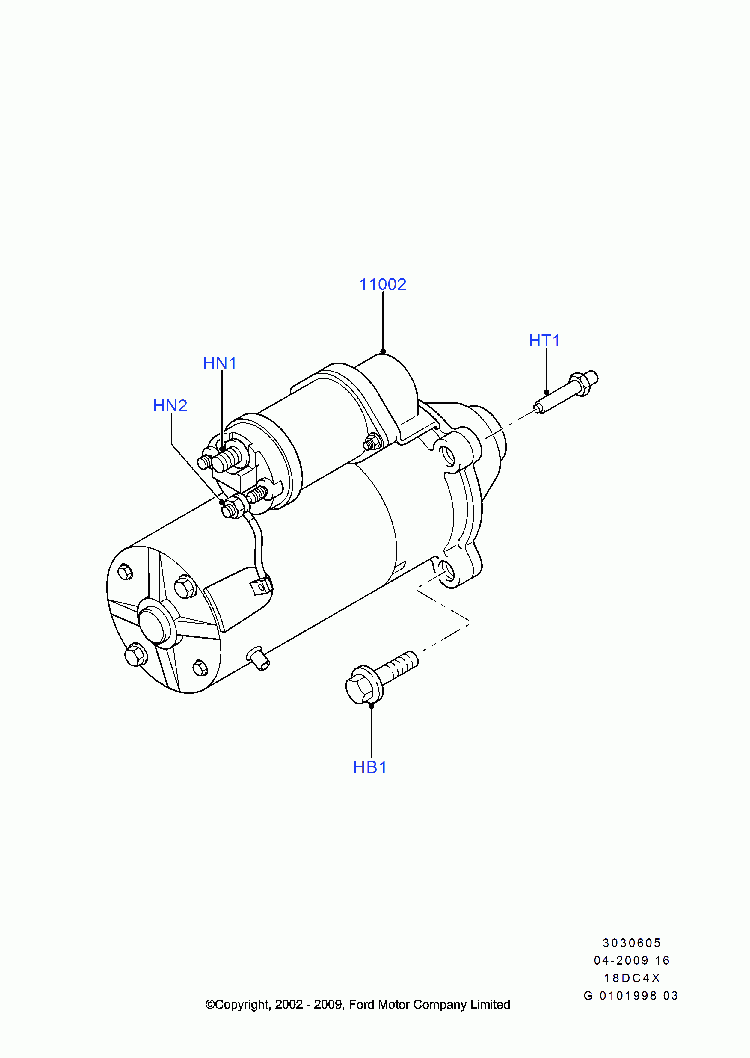FORD 1477974 - Motorino d'avviamento www.autoricambi360.it
