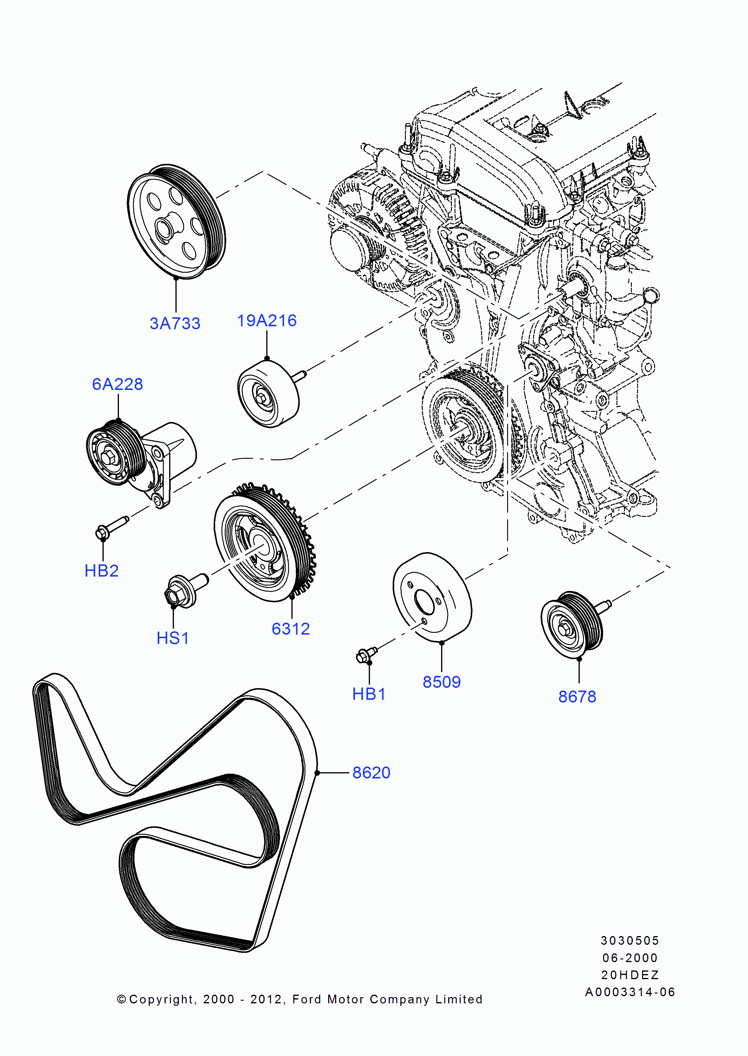 MOVIS AST3133 - Galoppino / Guidacinghia, Cinghia Poly-V www.autoricambi360.it