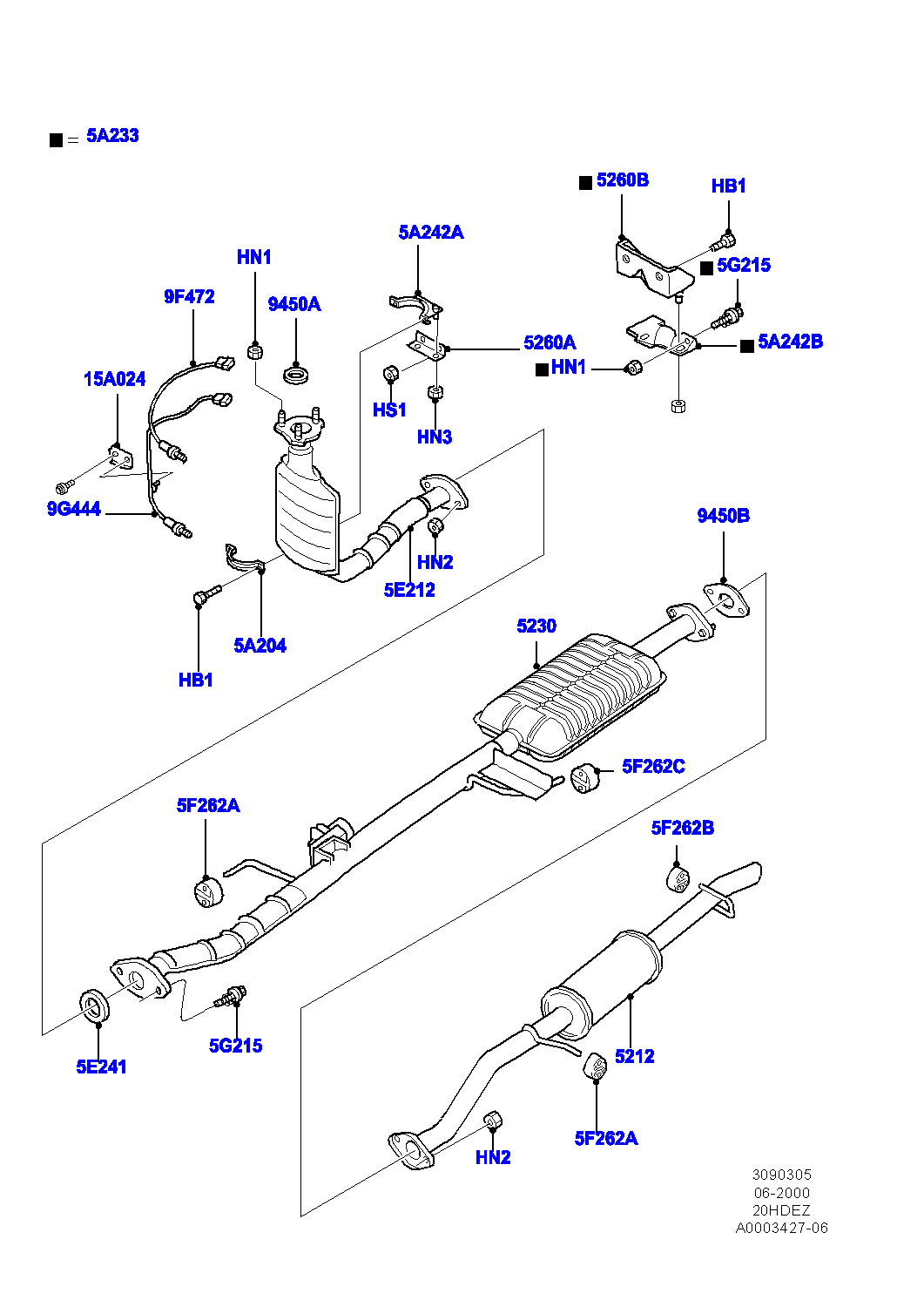 FORD 4080509 - Sonda lambda www.autoricambi360.it