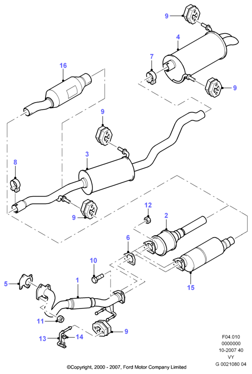 FORD 7201524 - Kit cinghie dentate www.autoricambi360.it