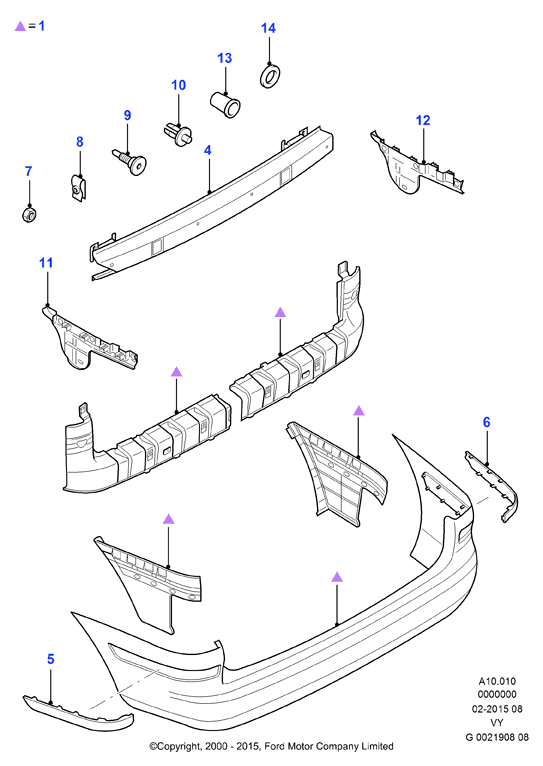 FORD 7201524 - Kit cinghie dentate www.autoricambi360.it