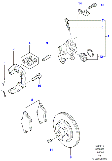 ATE 13.0460-7154.2 - Kit pastiglie freno, Freno a disco www.autoricambi360.it
