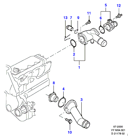 FORD 1 459 209 - Sensore, Temperatura refrigerante www.autoricambi360.it