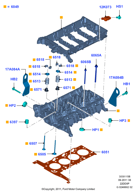FORD 1 811 604 - Generatore di impulsi, Albero a gomiti www.autoricambi360.it