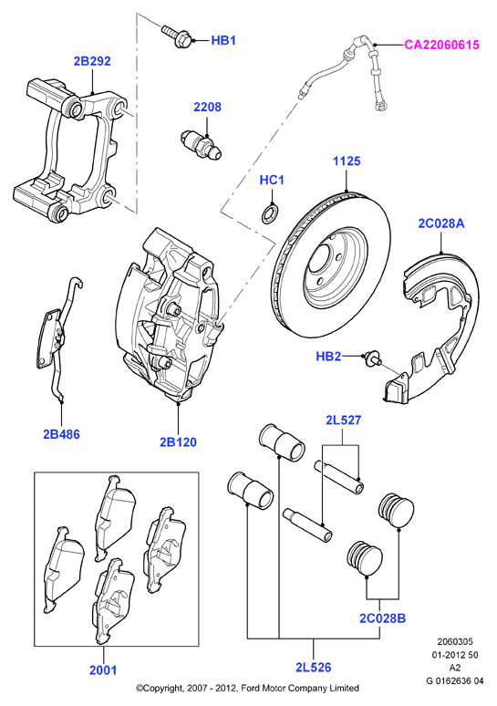 FORD 1500159 - Discofreno www.autoricambi360.it