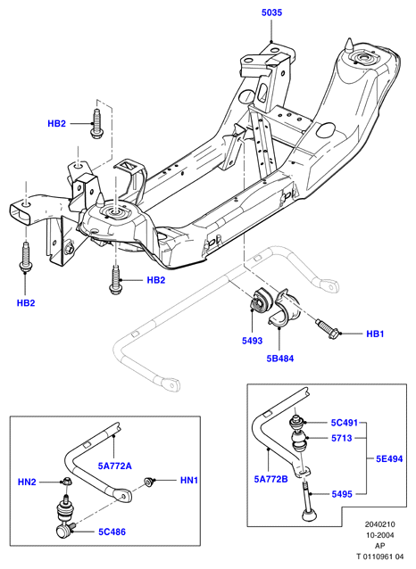 FORD 1345913 - Bronzina cuscinetto, Barra stabilizzatrice www.autoricambi360.it