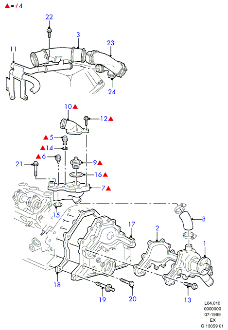 FORD 4 356 545 - Termostato, Refrigerante www.autoricambi360.it