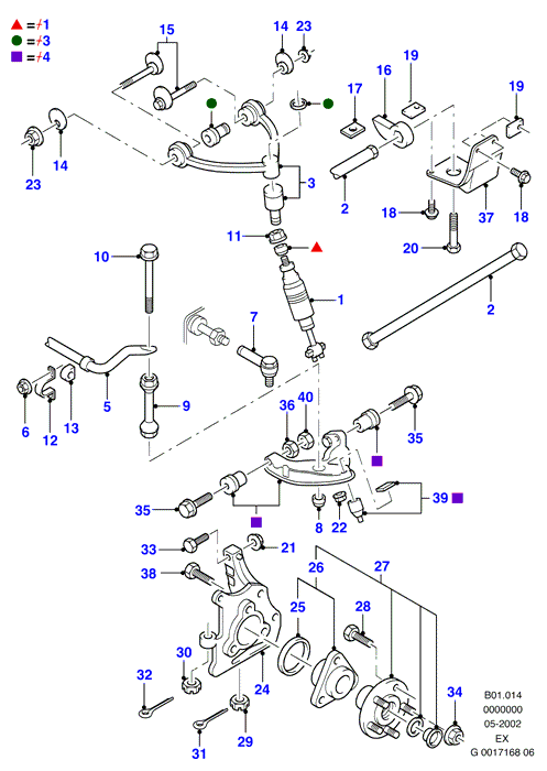 FORD 1490947 - Kit cuscinetto ruota www.autoricambi360.it