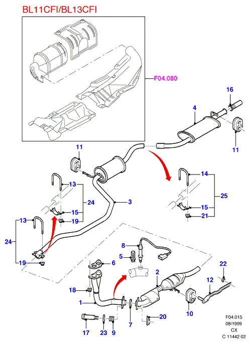 FORD 6 716 054 - Sonda lambda www.autoricambi360.it