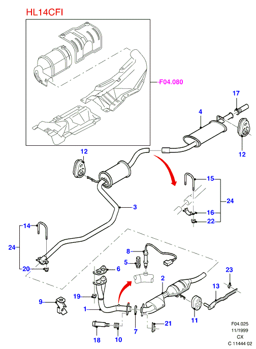 FORD 6 716 054 - Sonda lambda www.autoricambi360.it