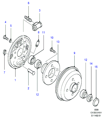 Samko 85740 - Kit ganasce freno www.autoricambi360.it