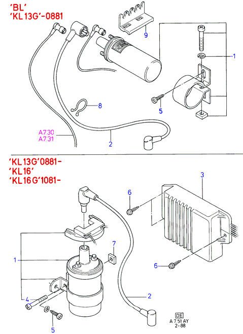 FORD 1474549 - Bobina d'accensione www.autoricambi360.it