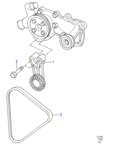 GATES 3PK828 - Cinghia Poly-V www.autoricambi360.it