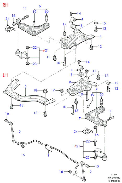 VEMA 20836 - Supporto, Braccio oscillante www.autoricambi360.it