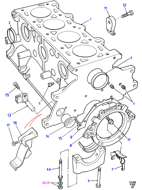 FORD 6152883 - Sensore di detonazione www.autoricambi360.it