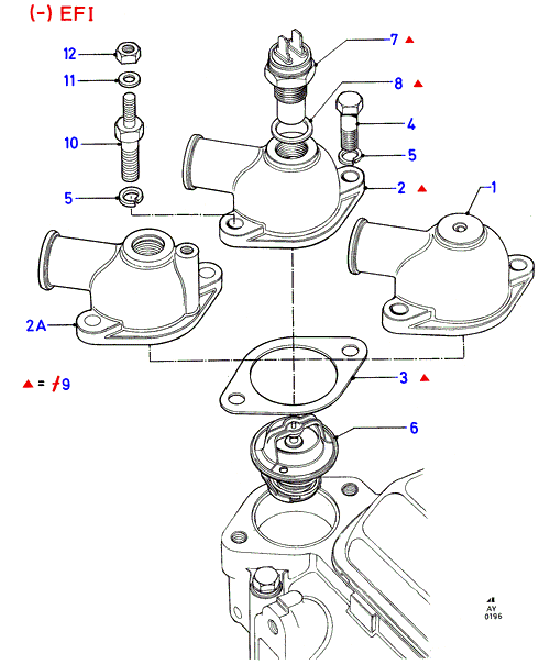 PSA 1452357 - Termostato, Refrigerante www.autoricambi360.it