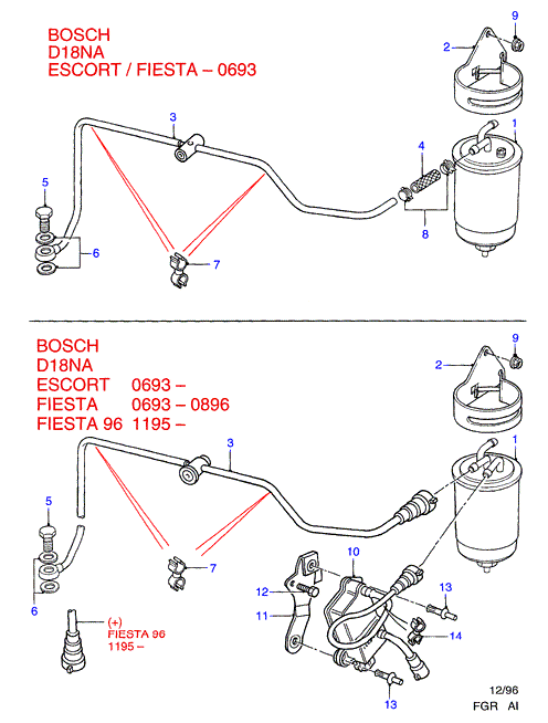 Purflux FCS455 - Filtro carburante www.autoricambi360.it