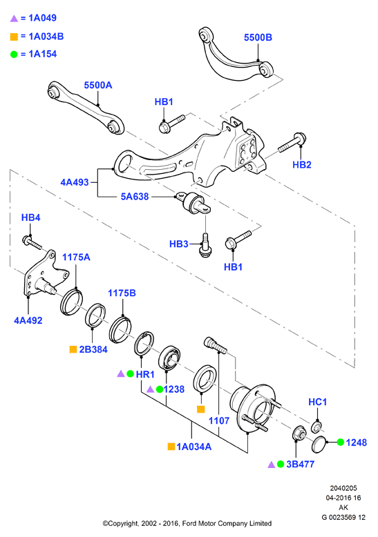 Japko GOJH147 - Supporto, Braccio oscillante www.autoricambi360.it