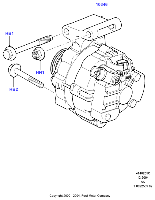 FORD 1708472 - Alternatore www.autoricambi360.it