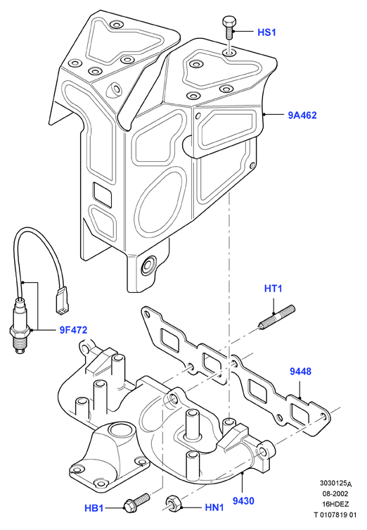 FORD 1 088 851 - Sonda lambda www.autoricambi360.it