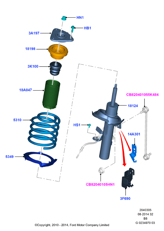 VEMA 370072 - Supporto ammortizzatore a molla www.autoricambi360.it