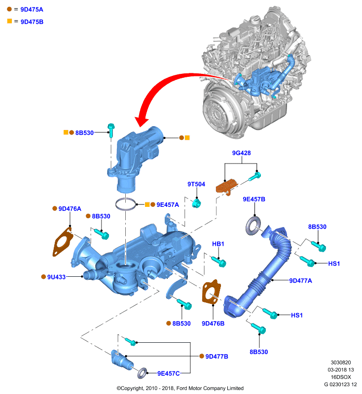ERA 555326A - Valvola ricircolo gas scarico-EGR www.autoricambi360.it