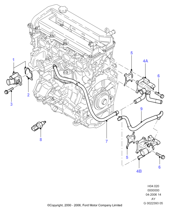 FORD 5 072 891 - Sensore, Temperatura refrigerante www.autoricambi360.it
