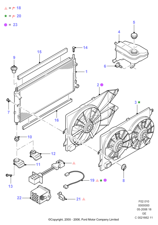 FORD 1230968 - Tappo, serbatoio refrigerante www.autoricambi360.it