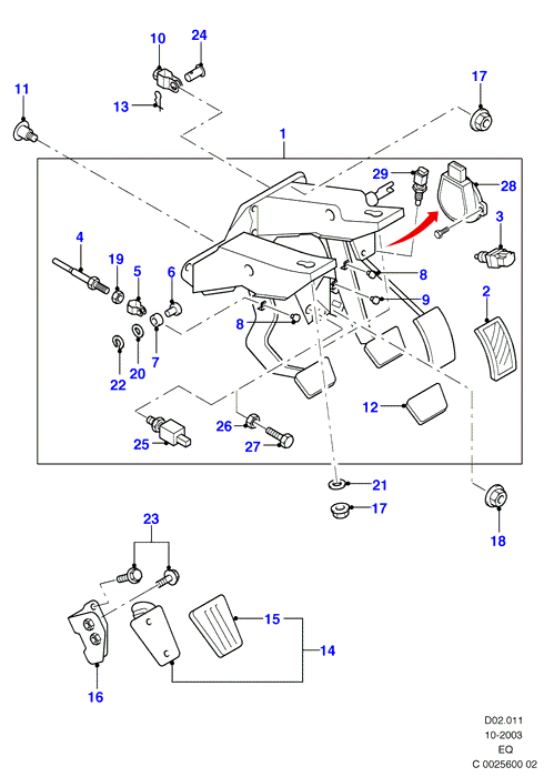 FORD 3 922 097 - Innesto, Comando disinnesto frizione www.autoricambi360.it