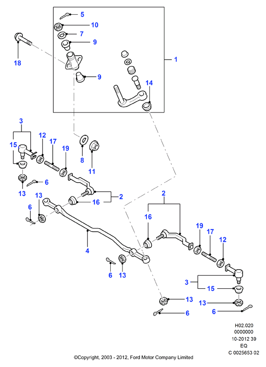 FORD 3252094 - Kit cuscinetto ruota www.autoricambi360.it