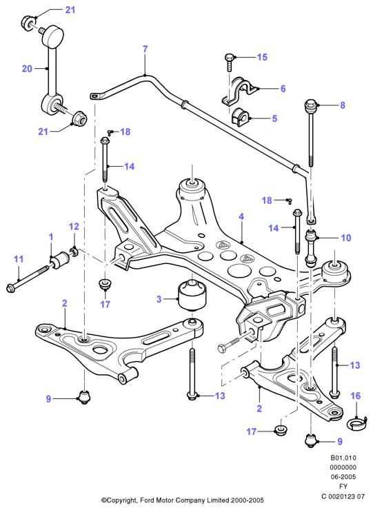 FORD 3736028 - Asta / Puntone, Stabilizzatore www.autoricambi360.it