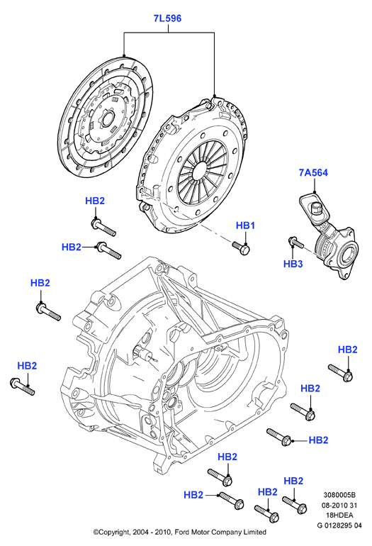 Samko M30431 - Dispositivo disinnesto centrale, Frizione www.autoricambi360.it