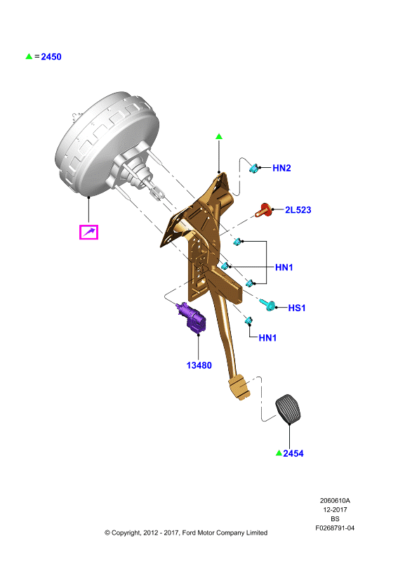 FORD 4838697 - Interruttore luce freno www.autoricambi360.it